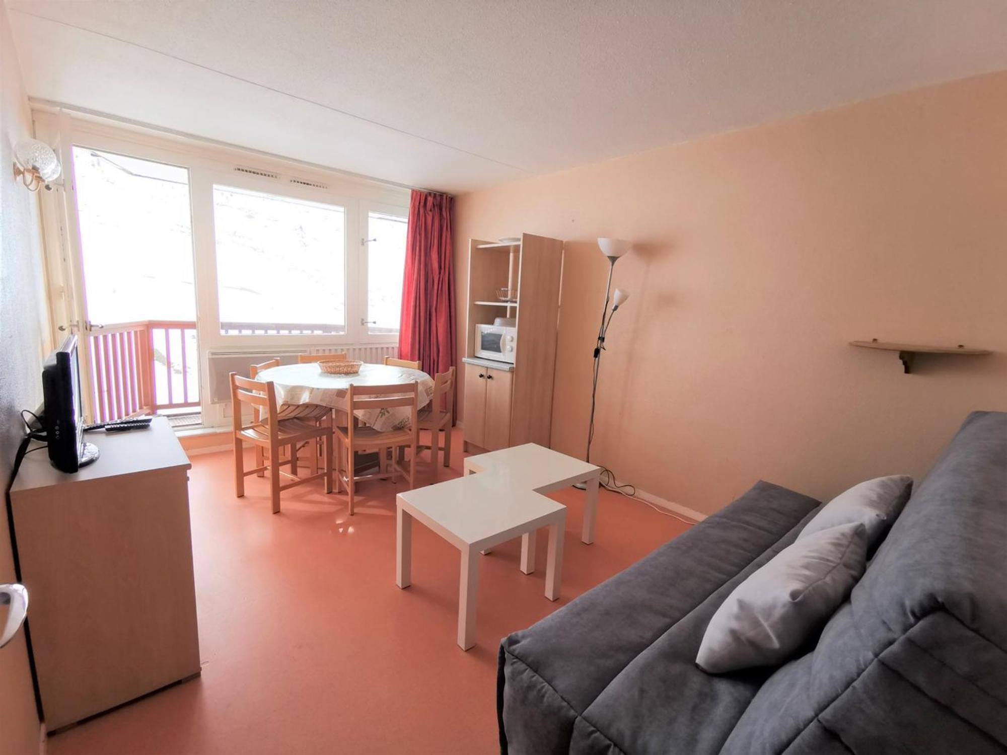 Appart 6 Personnes, 1 Chambre, Pied Pistes, Balcon Sud, La Mongie - Fr-1-404-60 Exterior foto